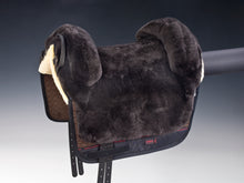 Load image into Gallery viewer, christ iberica plus fur saddle brown color, side view, black and white background