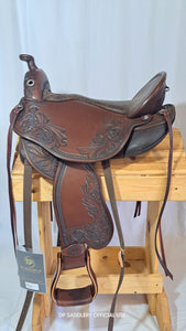 DP Saddlery Quantum Short & Light Western with a Western Dressage Seat 6582- S3