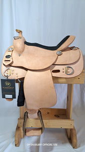 DP Saddlery Trainer Roughout Plain 6952- S15"