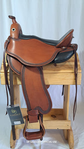 DP Saddlery Quantum Short & Light Western with a Western Dressage Seat - 7035- S2