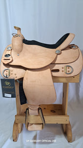DP Saddlery Trainer Roughout Plain 7400- S16"