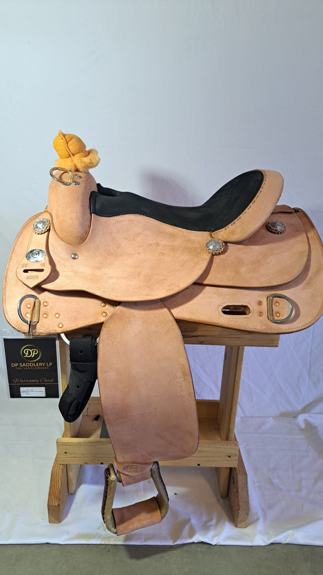DP Saddlery Trainer Roughout Plain 7403- S16
