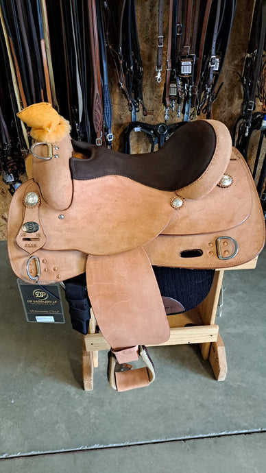 DP Saddlery Trainer Roughout Plain 7406- S16