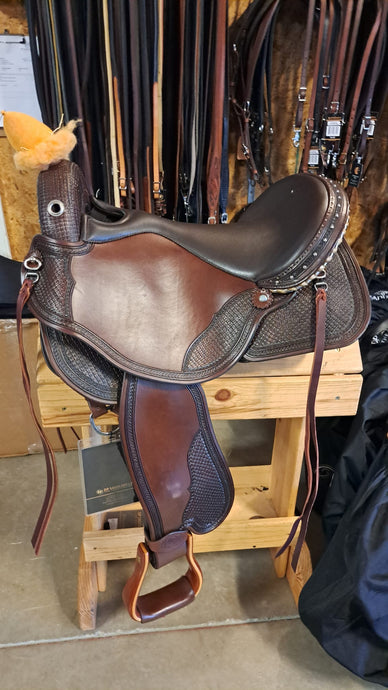 DP Saddlery Quantum Short and Light Western 7596- S3 WD