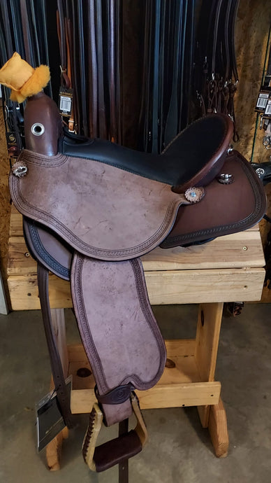 DP Saddlery Quantum Short & Light Western 7823- S1