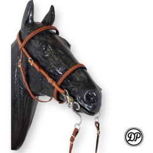 DP Saddlery Soft Feel Baroque Headstall With Tooling